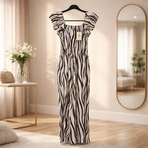 Zebra jumpsuit
